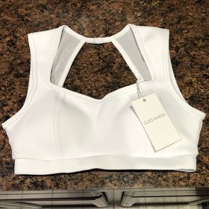 Cleo Harper White Oxyenta Bralet